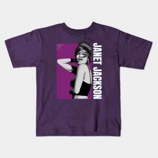 Janet Purple Kids T-Shirt